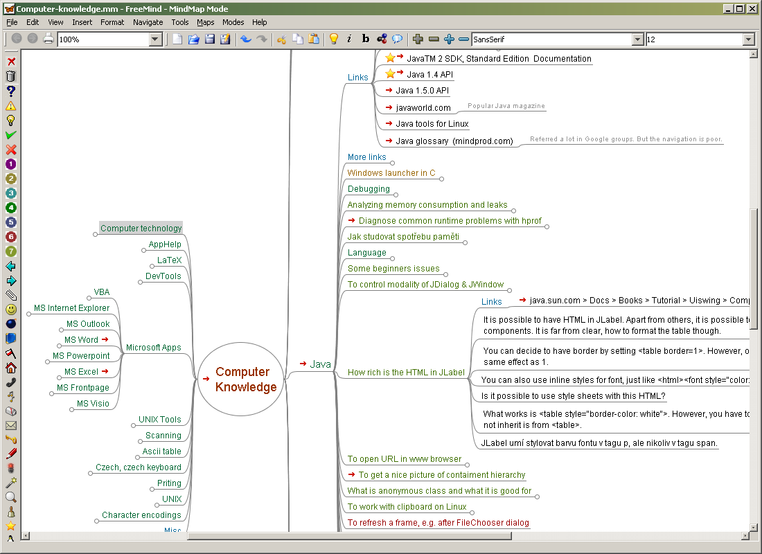 FreeCell MindMeister Mapa Mental