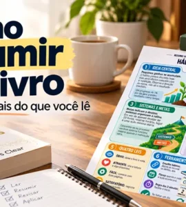 como resumir um livro em uma folha