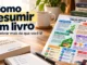 como resumir um livro em uma folha